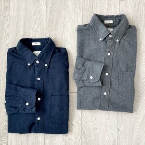 J.Crew Slim Speckled Nappy Button Down Shirts